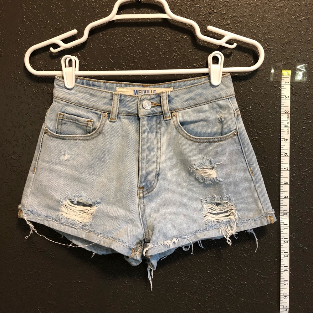 Brandy Melville Light Blue Jean Shorts